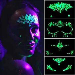 Glow in the dark  ✨️  face jewels